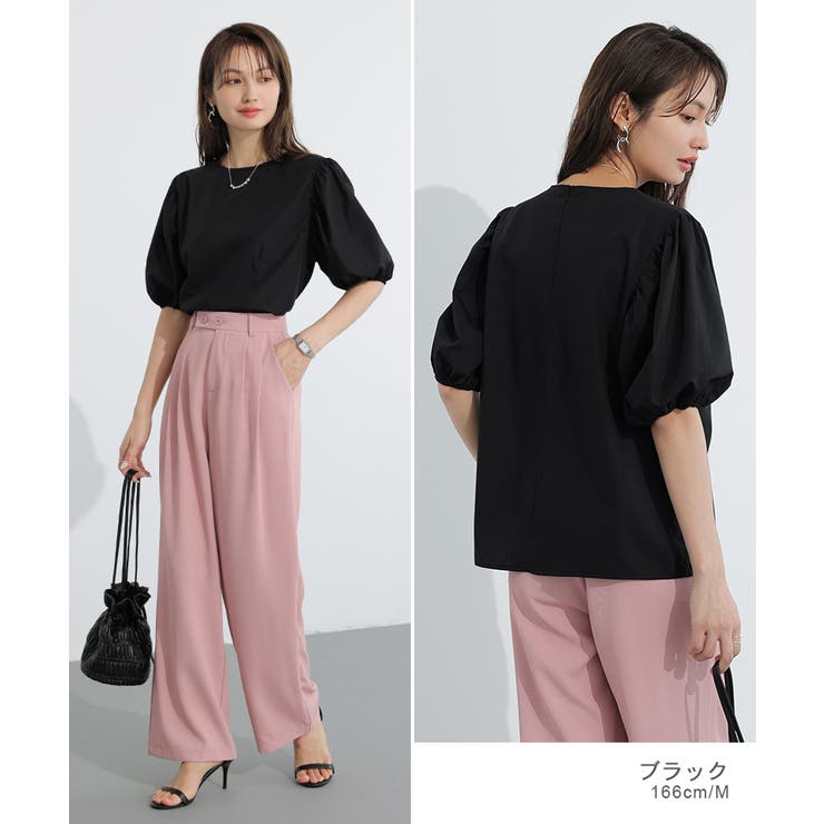 パフスリーブ ブラウス バルーンスリーブ | COCOMOMO | 詳細画像11 