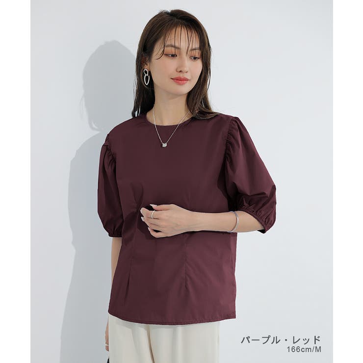 パフスリーブ ブラウス バルーンスリーブ | COCOMOMO | 詳細画像14 