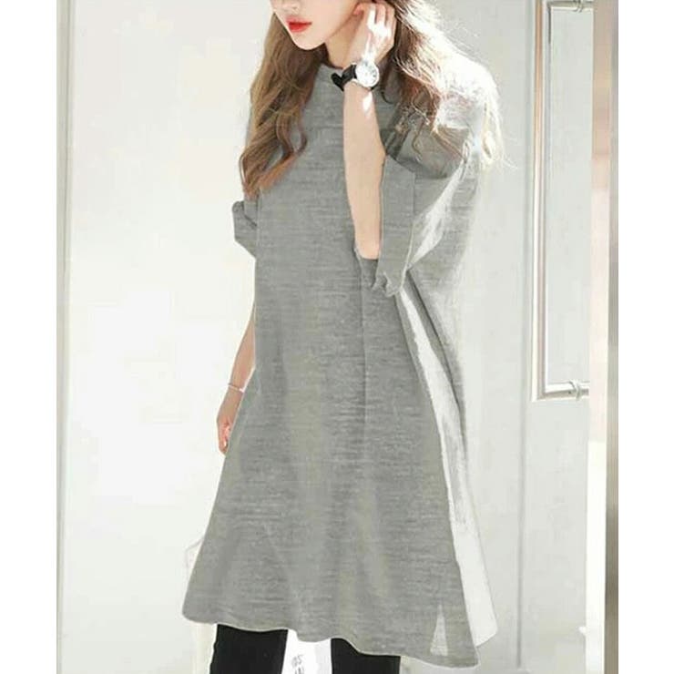 【cocoさま】専用！！ ペプラムチュニックTシャツ 半袖カットソー コットンTシャツ