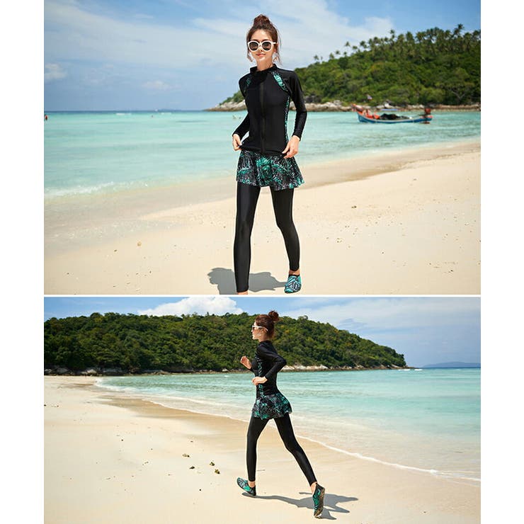 水着・ラッシュガード andmary Coco pleats swimwear ANDMARY】Coco pleats swimwear