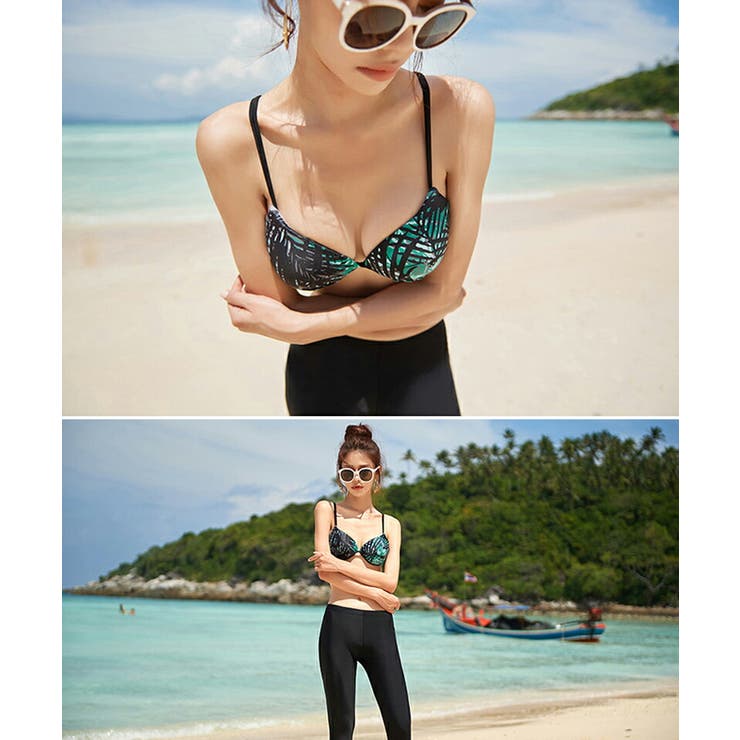 水着・ラッシュガード Coco pleats swimwear ANDMARY】Coco pleats swimwear