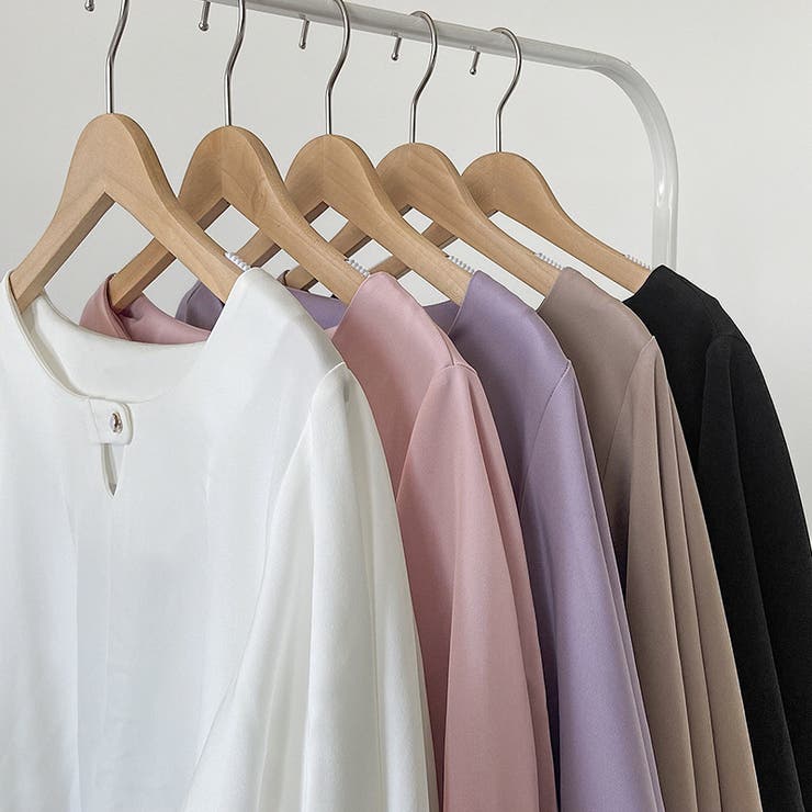 フレアスリーブブラウス ブラウス シフォン | COCOMOMO | 詳細画像27 