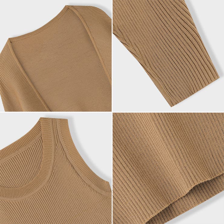 アンサンブル ニットトップス ボレロセット | COCOMOMO | 詳細画像16 