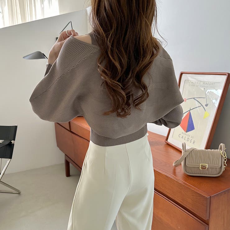 アンサンブル ニットトップス ボレロセット | COCOMOMO | 詳細画像4 