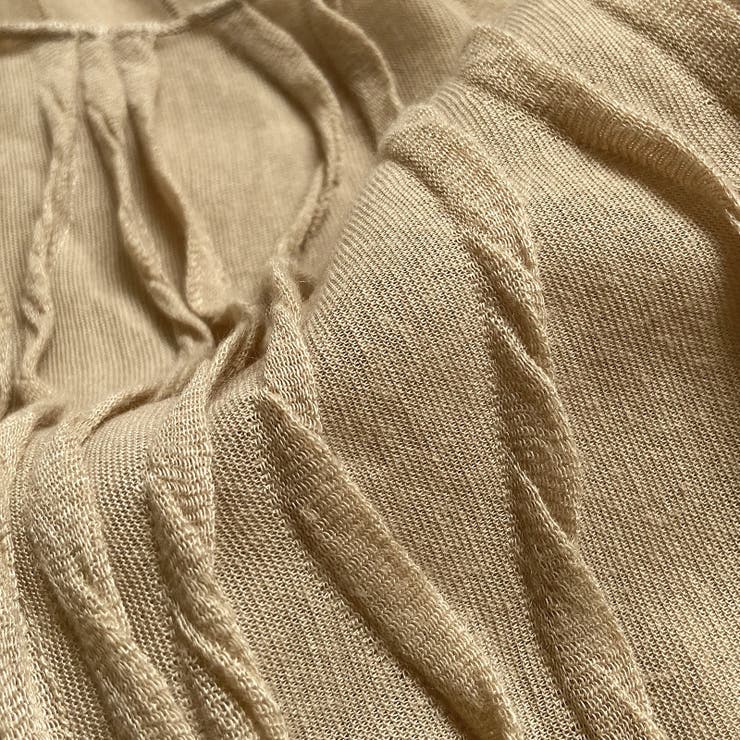 ウェーブ柄ブラウス シアートップス 長袖 | COCOMOMO | 詳細画像31 