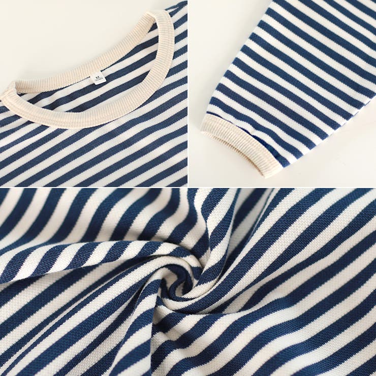 ボーダーカットソー ロンT オーバーサイズ | COCOMOMO | 詳細画像18 