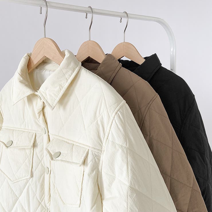 キルティングジャケット クロップドジャケット アウター[品番