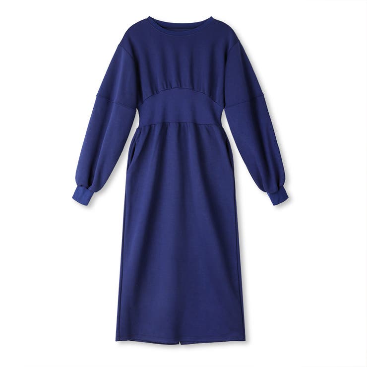 ハイウエストワンピース バルーンスリーブ ウエストマークワンピース | COCOMOMO | 詳細画像26 