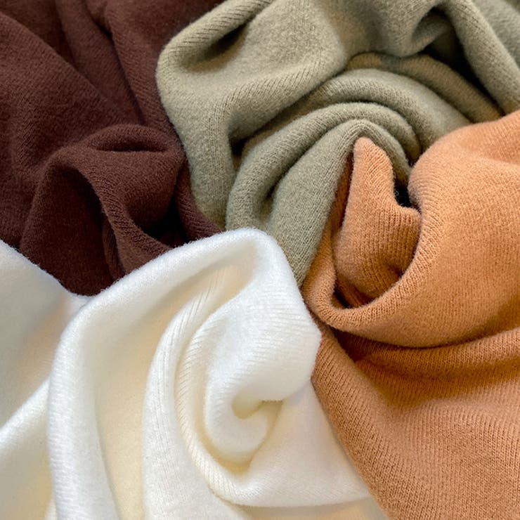 メロウトップス 配色ステッチカットソー メロウフリルハイネック | COCOMOMO | 詳細画像20 