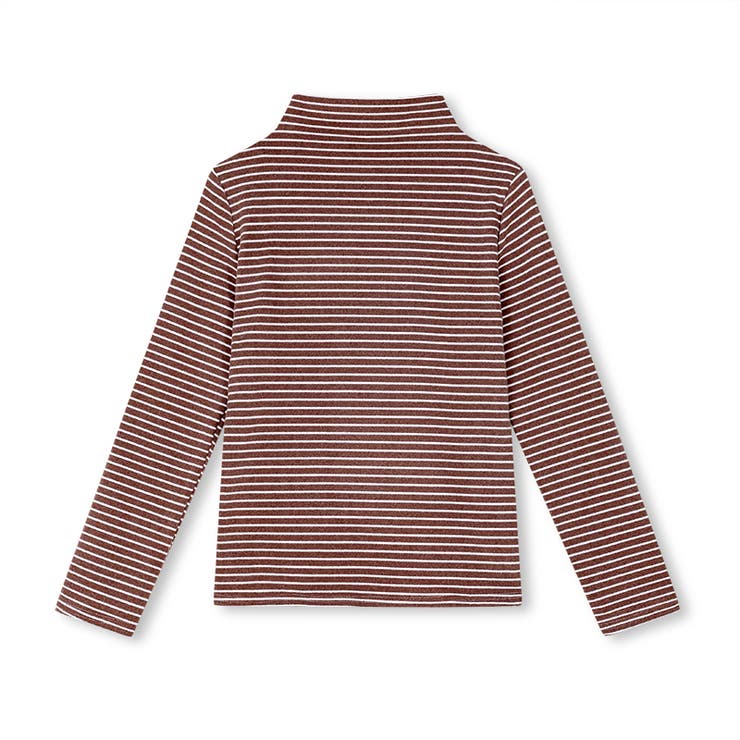 ボーダー長袖カットソー ハイネック ボーダーロンt | COCOMOMO | 詳細画像20 