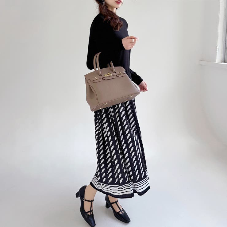 切り替えワンピース ニットワンピース 異素材切り替え | COCOMOMO | 詳細画像10 