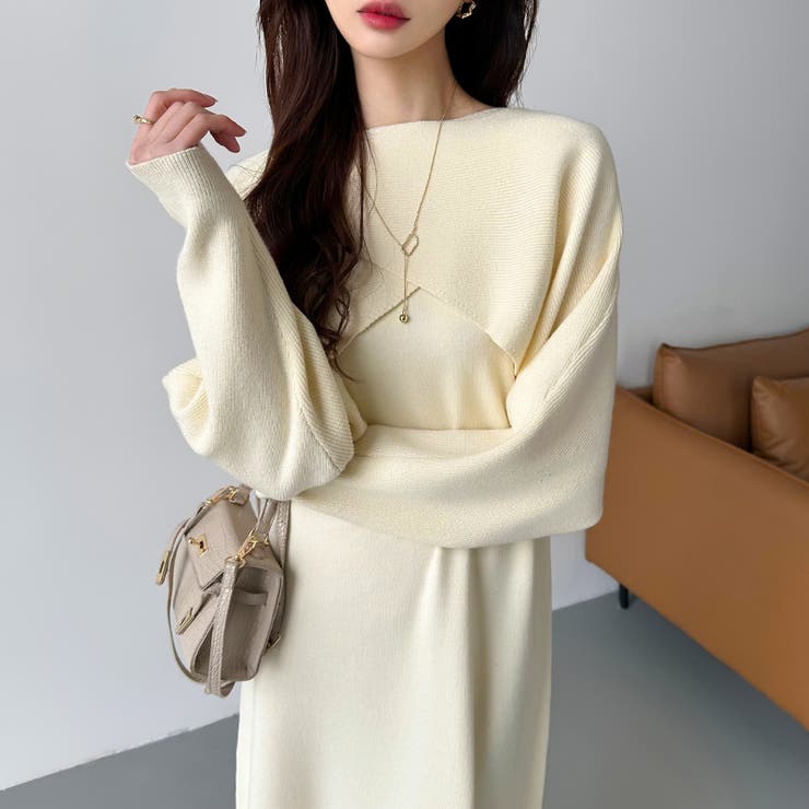 2点セット キャミワンピース カシュクールトップス | COCOMOMO | 詳細画像20 