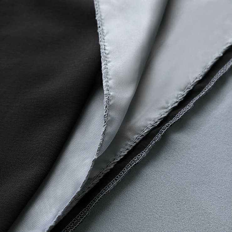 ドッキングニットワンピース 異素材切り替え フレアワンピース | COCOMOMO | 詳細画像18 