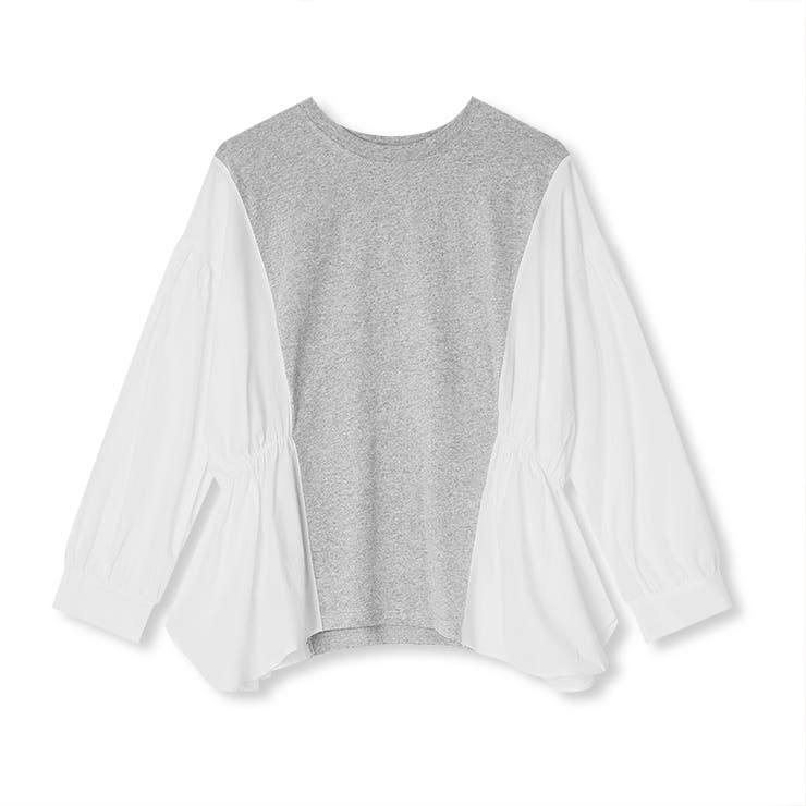 ドッキングシャツ プルオーバートップス パフスリーブ | COCOMOMO | 詳細画像20 