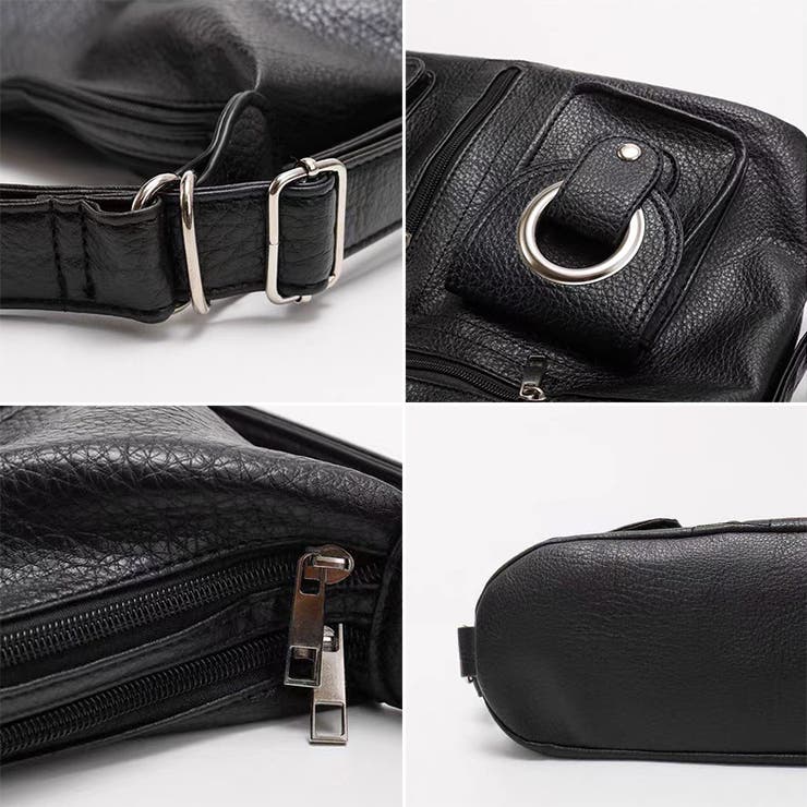 ショルダーバッグ 2wayフェイクレザーバッグ リュック | COCOMOMO | 詳細画像15 