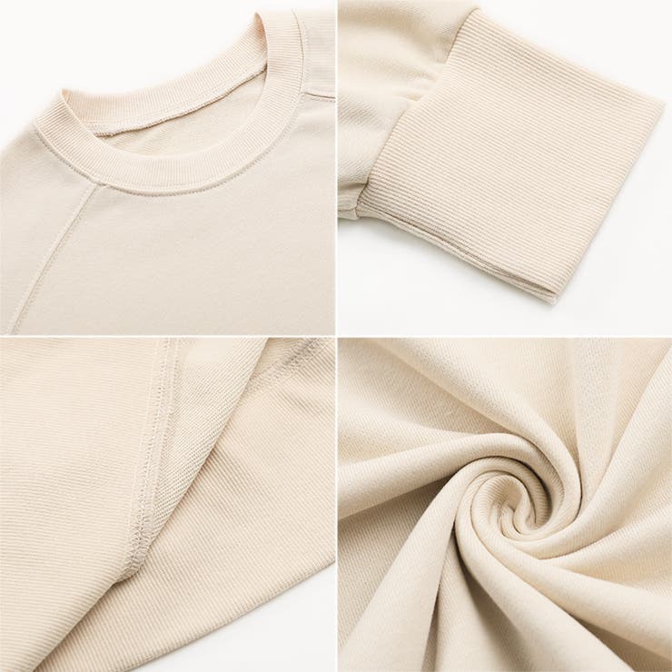 トレーナー ドルマンスリーブスウェット ゆったり体型カバー | COCOMOMO | 詳細画像30 