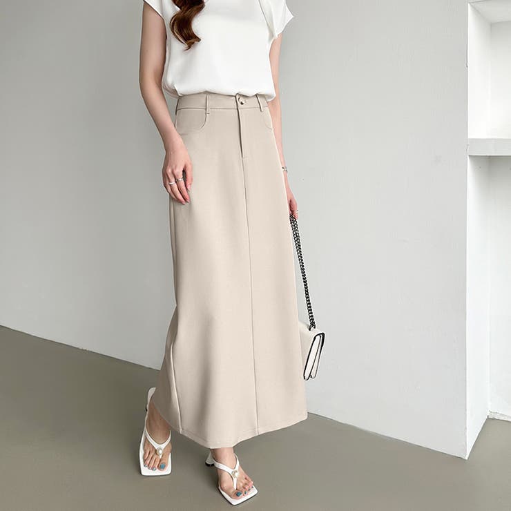 新色登場！選べる2丈バックスリット入りナロースカート タイトスカート | COCOMOMO | 詳細画像25 