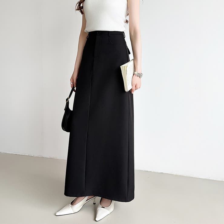 新色登場！選べる2丈バックスリット入りナロースカート タイトスカート | COCOMOMO | 詳細画像43 