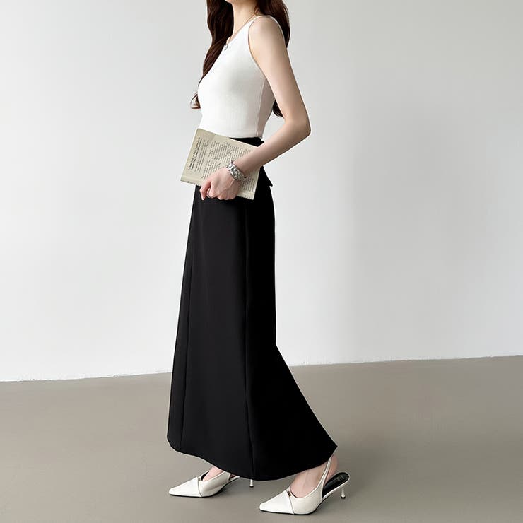 新色登場！選べる2丈バックスリット入りナロースカート タイトスカート | COCOMOMO | 詳細画像47 