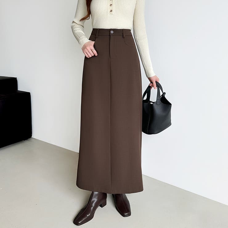 新色登場！選べる2丈バックスリット入りナロースカート タイトスカート | COCOMOMO | 詳細画像50 