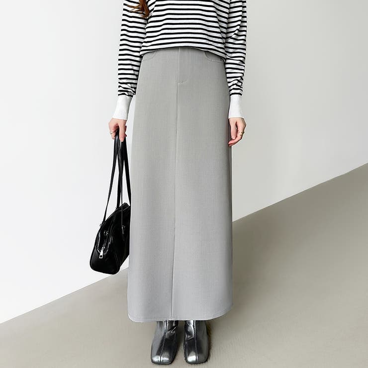 新色登場！選べる2丈バックスリット入りナロースカート タイトスカート | COCOMOMO | 詳細画像14 