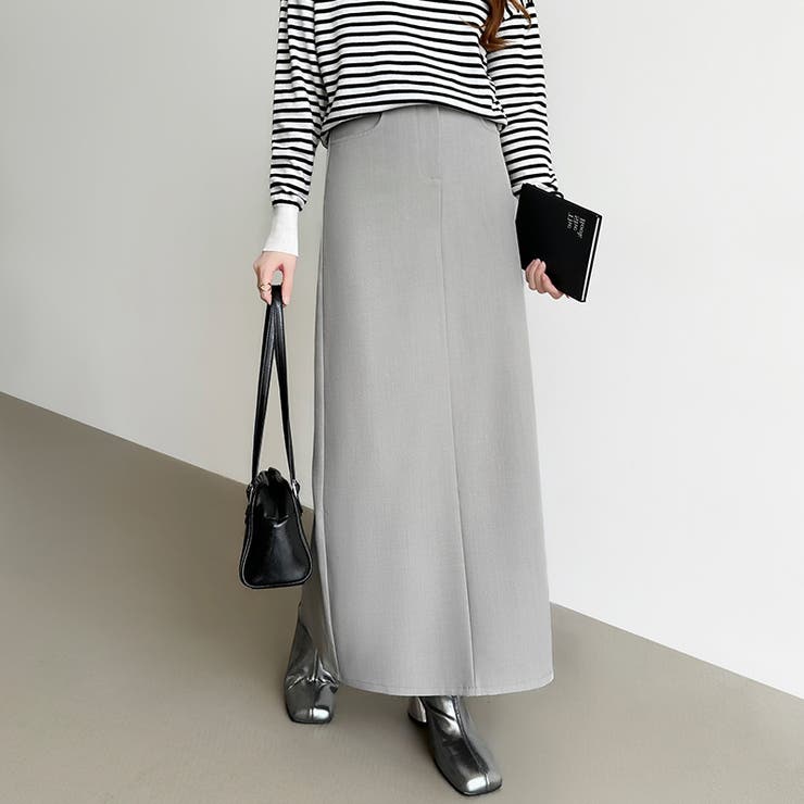 新色登場！選べる2丈バックスリット入りナロースカート タイトスカート | COCOMOMO | 詳細画像15 