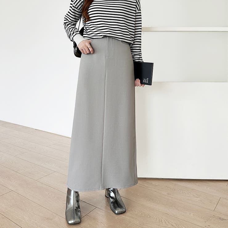 新色登場！選べる2丈バックスリット入りナロースカート タイトスカート | COCOMOMO | 詳細画像19 