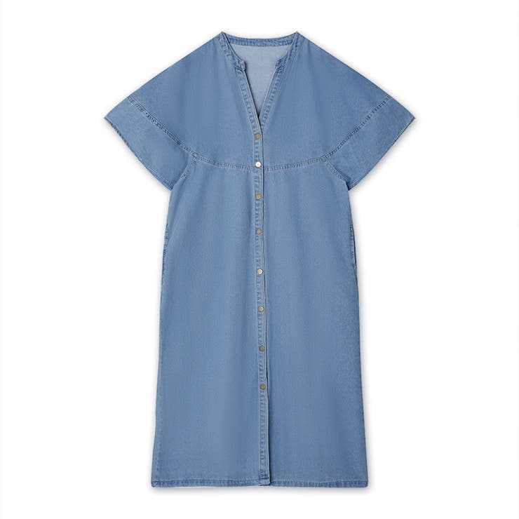 デニムワンピース デニムシャツワンピース 韓国ファッション | COCOMOMO | 詳細画像25 