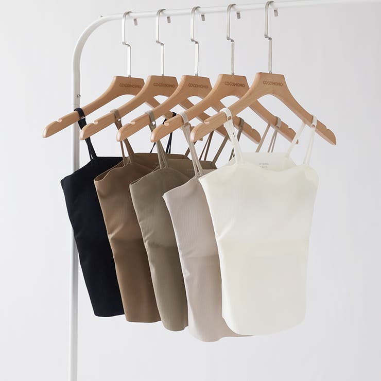 ダブルストラップ カップ付きキャミソール ブラトップ | COCOMOMO | 詳細画像14 