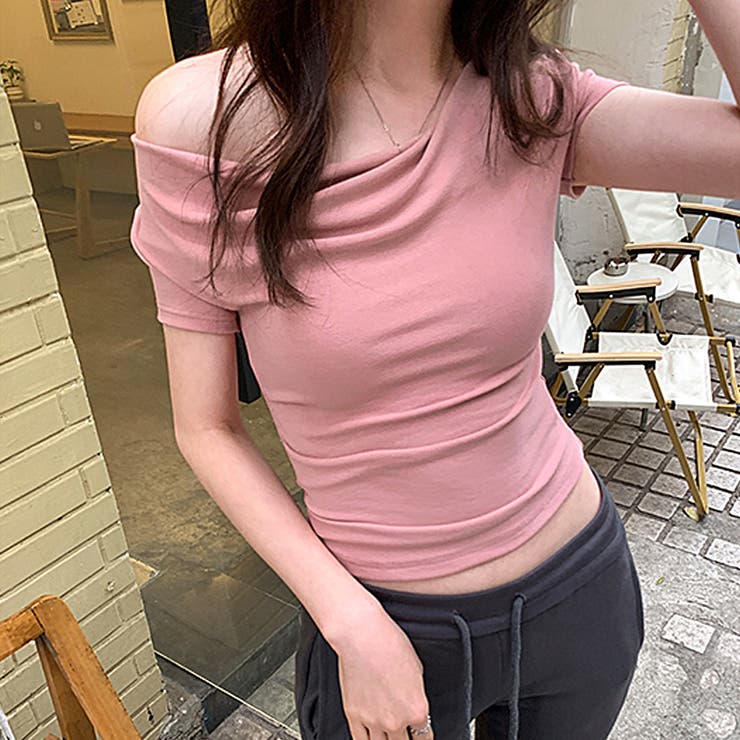 ドレープネック オフショルダー 2way | COCOMOMO | 詳細画像6 