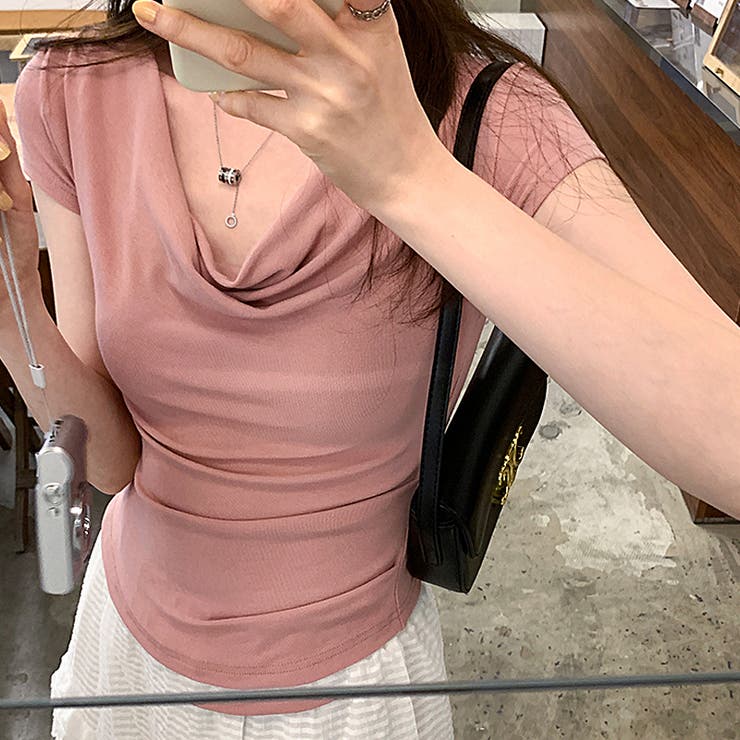 ドレープネック オフショルダー 2way | COCOMOMO | 詳細画像7 