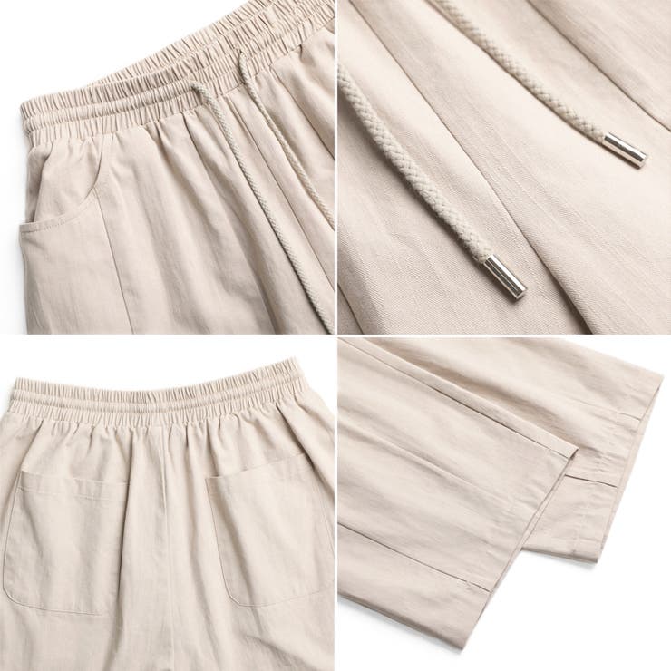 セットアップ夏 ペプラムキャミソール ワイドパンツ | COCOMOMO | 詳細画像31 