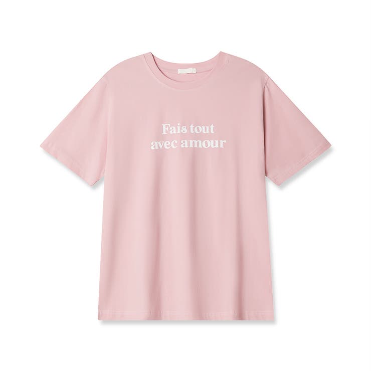 tシャツ 英字ロゴTシャツ 韓国ファッション | COCOMOMO | 詳細画像22 