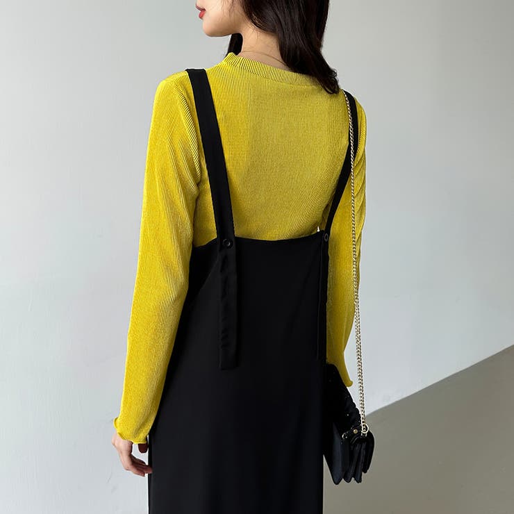 サロペットスカート サロペット ワンピース | COCOMOMO | 詳細画像19 