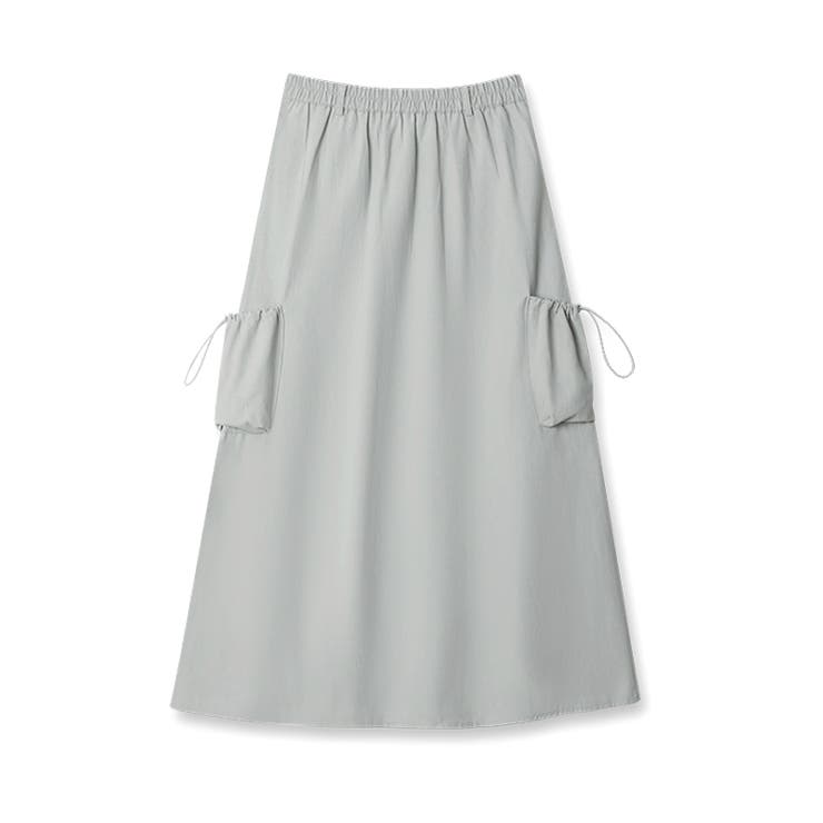 カーゴスカート ロングスカート ドロストポケット付き | COCOMOMO | 詳細画像25 