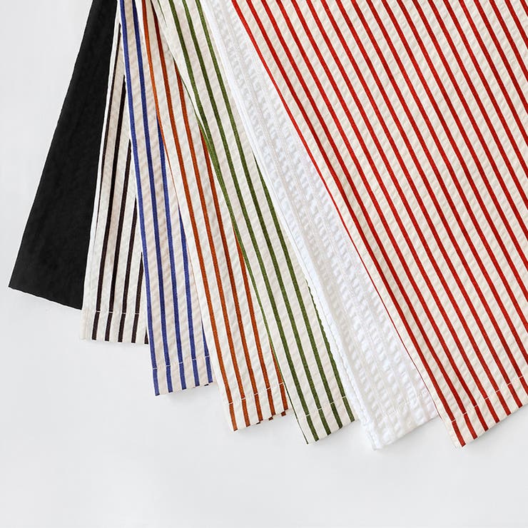 さらっと快適リラクシーワイドパンツ ストライプパンツ ワイドパンツ | COCOMOMO | 詳細画像69 