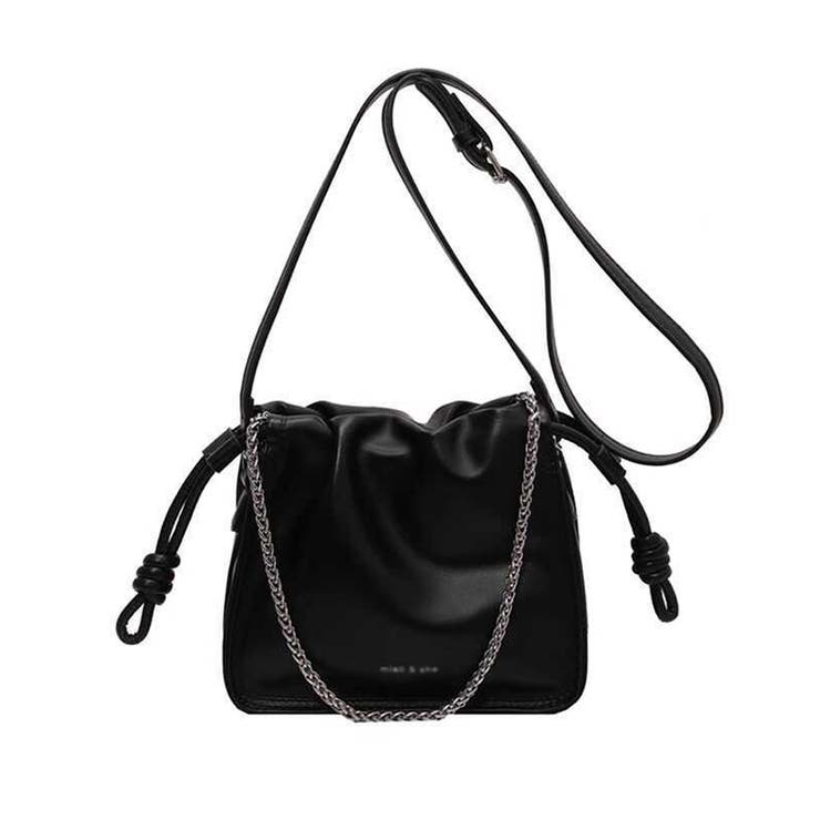 ショルダーバッグ チェーン付き スクエアバッグ[品番：COCW0006059