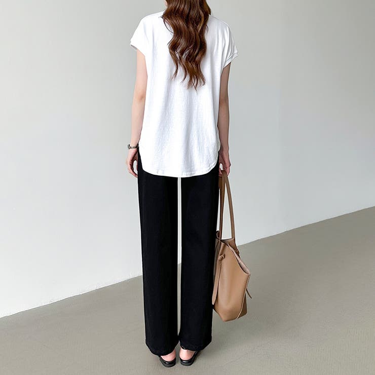 新色登場！楽革命デニム 疲れないストレッチデニム ウエスト調整ボタン付き | COCOMOMO | 詳細画像44 