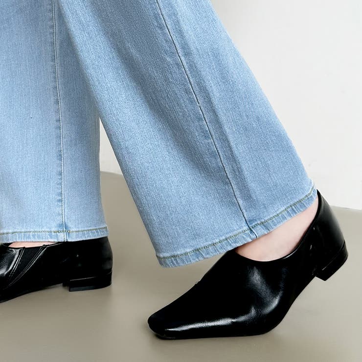 新色登場！楽革命デニム 疲れないストレッチデニム ウエスト調整ボタン付き | COCOMOMO | 詳細画像29 