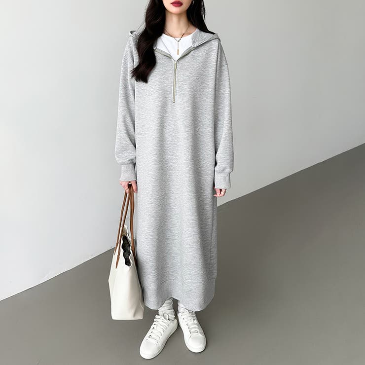 アトリエgg⭐︎ゴージャスゴールド⭐︎パーカーワンピース⭐︎１ハーフ アトリエgg⭐︎ゴージャスゴールド⭐︎パーカーワンピース⭐︎1