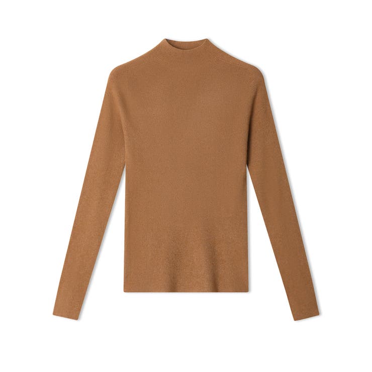 ハイネックニット ニットトップス リブニット | COCOMOMO | 詳細画像21 