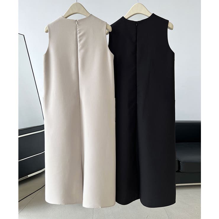 ノースリーブワンピース ロングワンピース オケージョン | COCOMOMO | 詳細画像17 