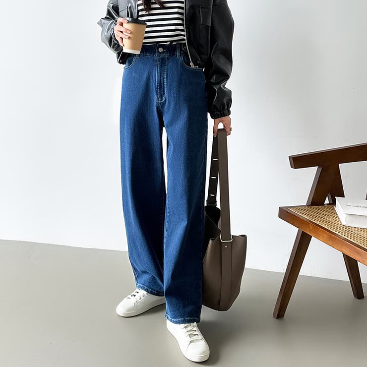 「楽革命」裏微起毛デニム 楽革命デニム ストレッチデニムパンツ | COCOMOMO | 詳細画像3 