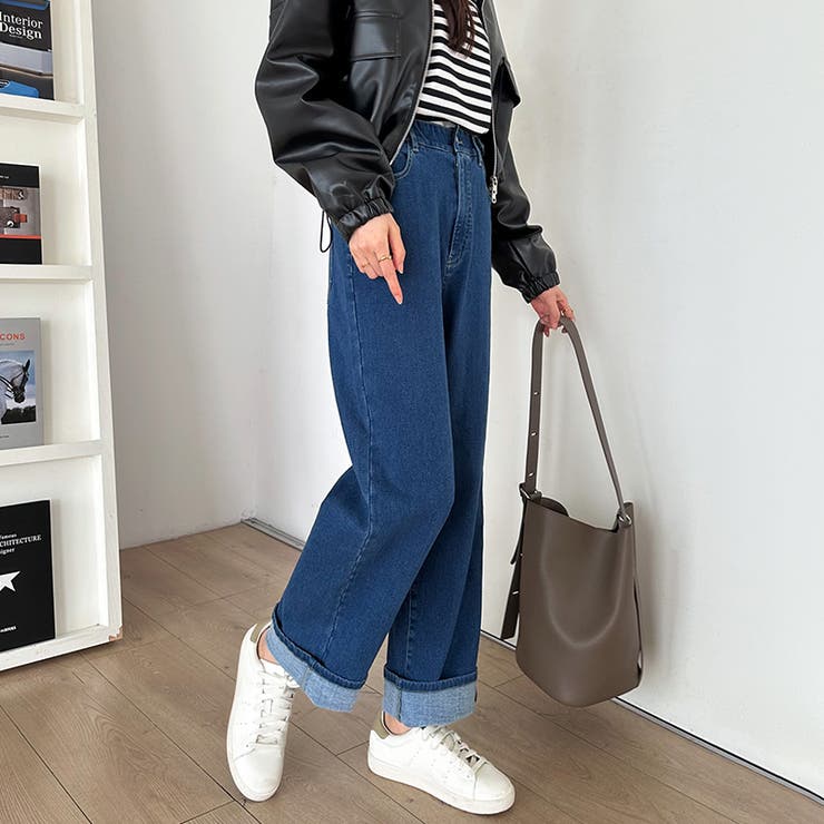 「楽革命」裏微起毛デニム 楽革命デニム ストレッチデニムパンツ | COCOMOMO | 詳細画像5 