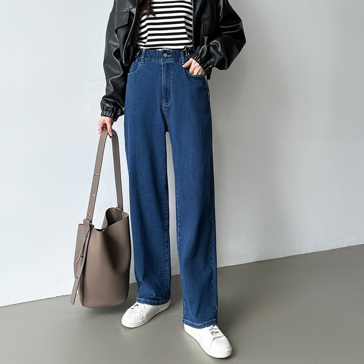 「楽革命」裏微起毛デニム 楽革命デニム ストレッチデニムパンツ | COCOMOMO | 詳細画像8 