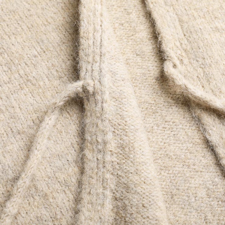 前後2way リボンカーディガン ニットカーディガン | COCOMOMO | 詳細画像27 