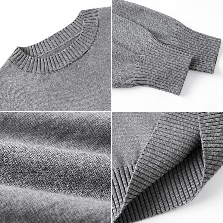 チュールドッキングニット ビスチェ風 クルーネックニット | COCOMOMO | 詳細画像27 