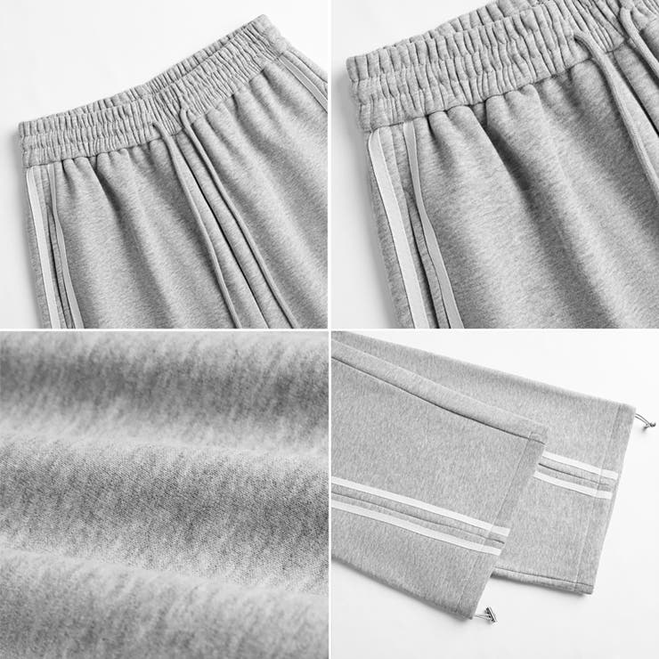 裏起毛 トラックパンツ ラインパンツ | COCOMOMO | 詳細画像21 