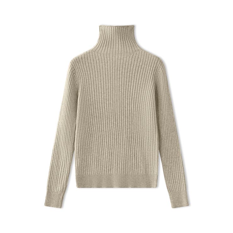 やわらかリブタートルネック タートルネック リブニット | COCOMOMO | 詳細画像28 