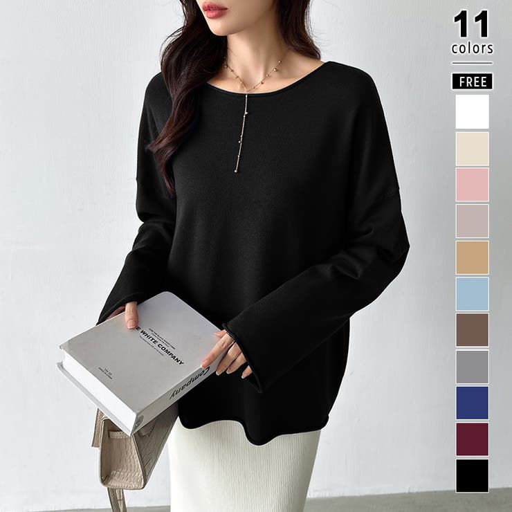 ☆coco☆C23218202　レディースニット　ブラック　Lサイズ ☆coco☆C23218202 レディースニット ブラック Lサイズ ☆coco